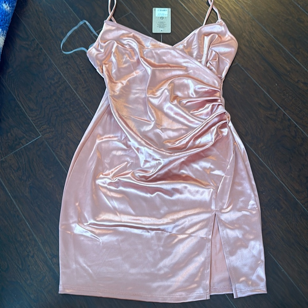 Blue Blush Pink Dress